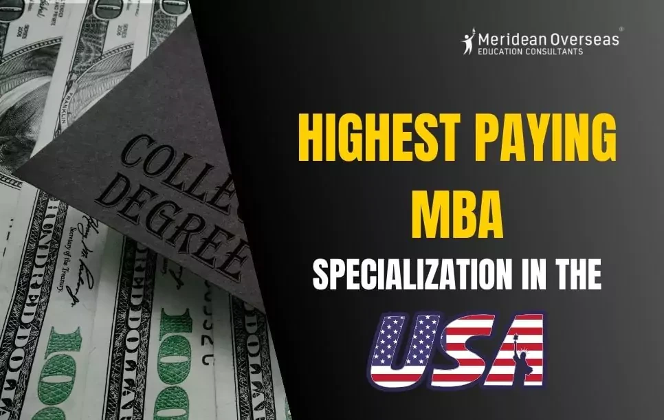 Highest Paying MBA Specialization in the USA